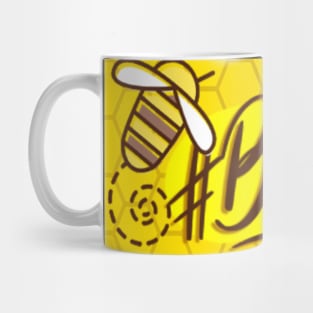 Bee honey summer wasp bumblebee yellow Mug